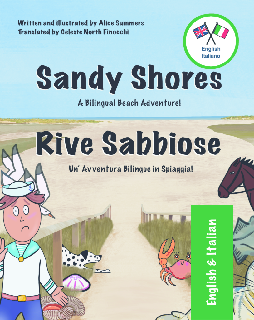 Sandy Shores - Rive Sabbiose: A Bilingual English-Italian Book for Children